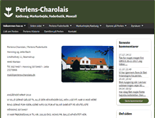 Tablet Screenshot of perlens-charolais.dk